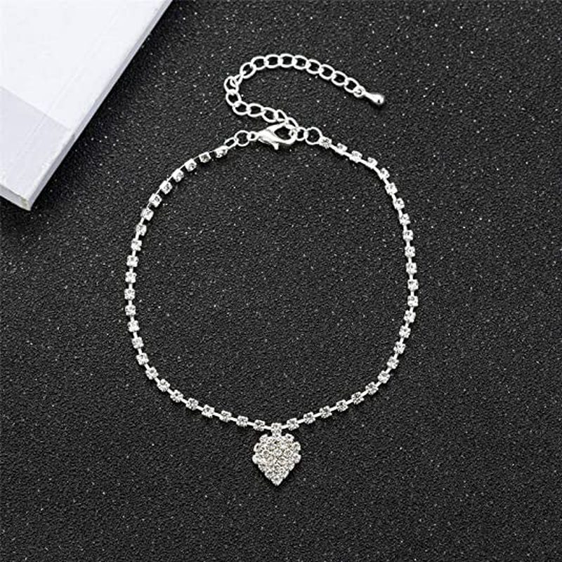 Lắc Chân Mạ Vàng Trắng Đính Đá Thời Trang Cho Nữ | BigBuy360 - bigbuy360.vn