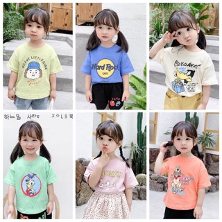 Bộ ngắn tay cho bé trai bé gái 5 bộ