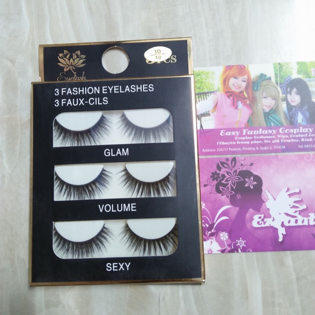 Mi giả eyelashs 3D