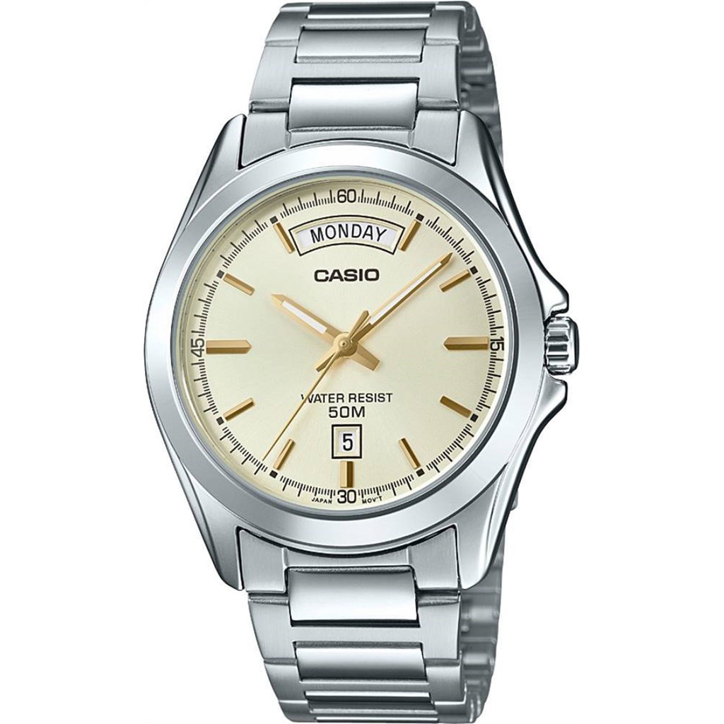 Đồng hồ Nam Casio MTP-1370D-9AVDF dây inox