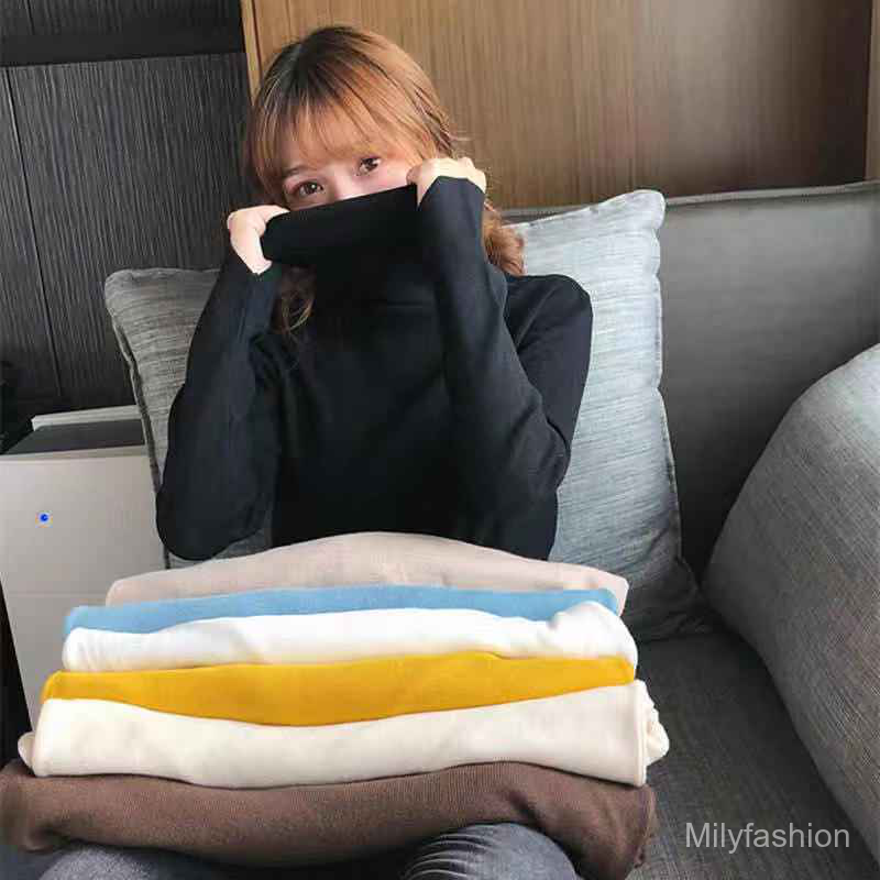 Áo Len Cổ Lọ Dáng Rộng Phong Cách Hàn Quốc Cho Nữ Za4U | BigBuy360 - bigbuy360.vn