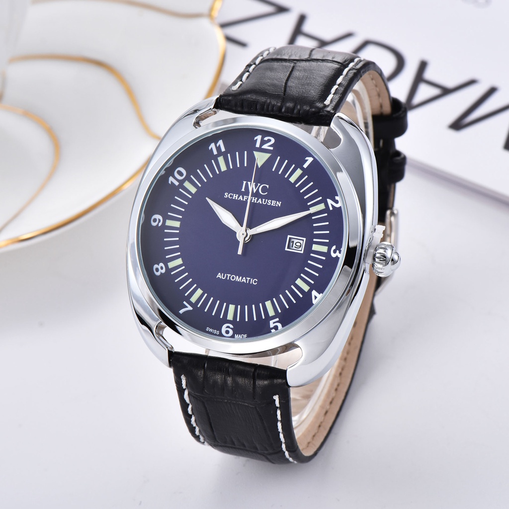 Đồng Hồ Đeo Tay Dây Da Thời Trang Sang Trọng Cho Nam