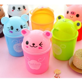 Thùng rác nhựa mini để bàn văn phòng