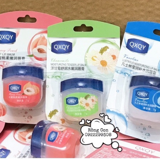 Sáp Dưỡng Môi Ngọt Ngào Vaseline QXQY 7g