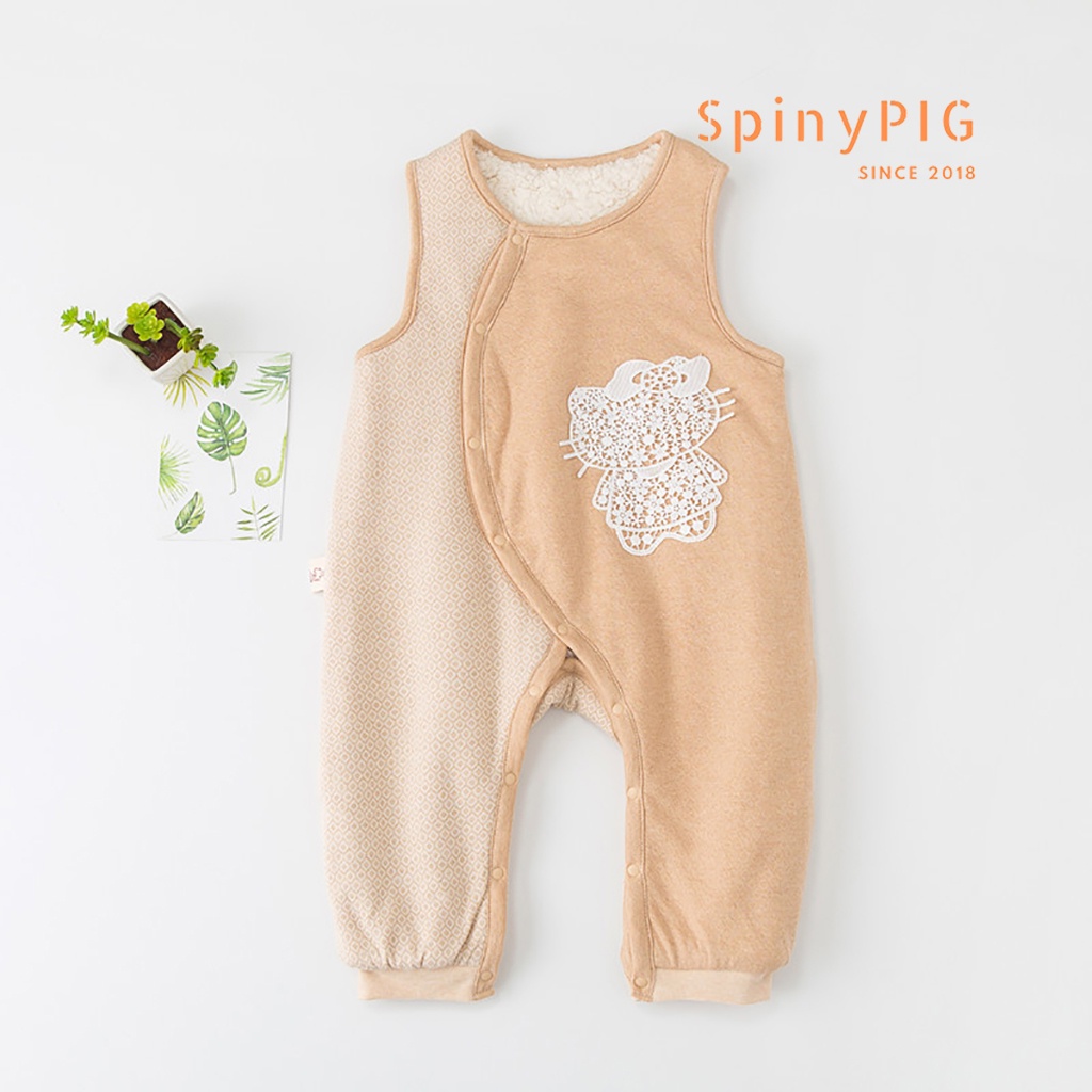 Bộ body cho bé 0-2 tuổi trần bông sát nách 100% cotton hữu cơ tự nhiên không chất tẩy nhuộm dày dặn cho mùa đông