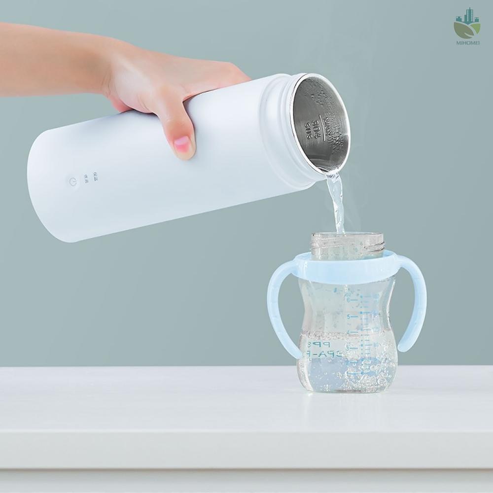 Bình Đun Nước Giữ Nhiệt Bằng Thép Không Gỉ 400ml 220v Ym-K0401