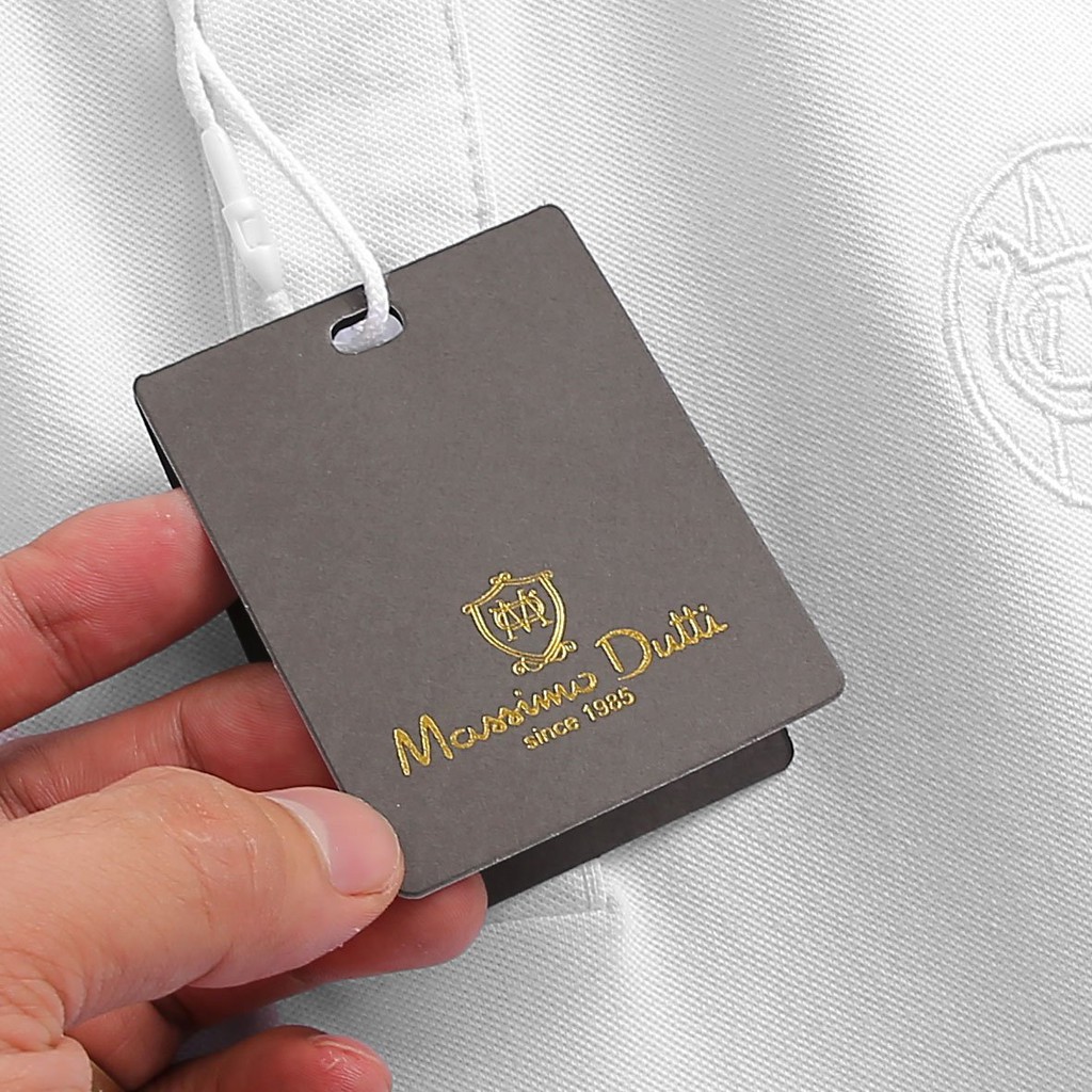 Áo Polo Nam Massimo Dutti Có Cổ Cao Cấp Dòng Gai Milang | BigBuy360 - bigbuy360.vn