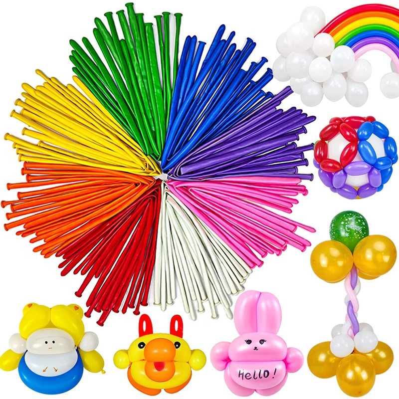 Set 10 Bong Bóng Cao Su Dày Nhiều Màu Sắc Dùng Trang Trí Tiệc Sinh Nhật