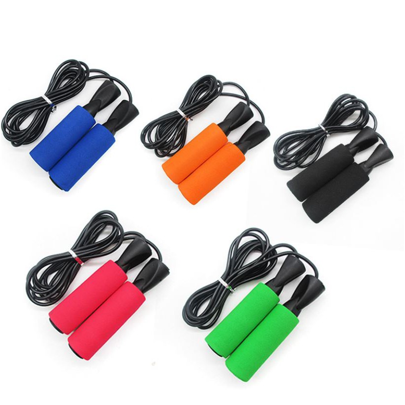 Dây nhảy thể thao đỏ dài 2,9m cao cấp _QS