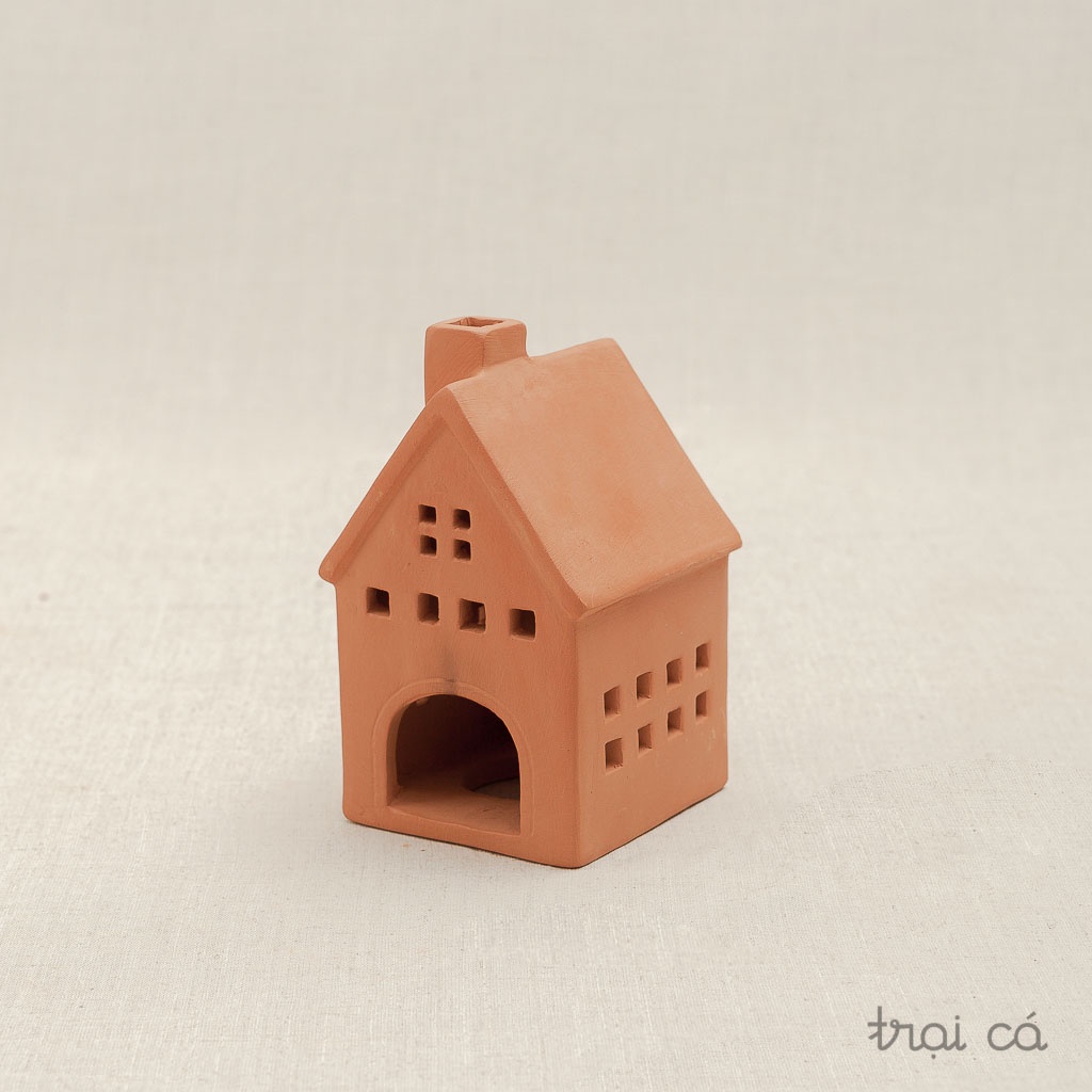 Ngôi Nhà Trang Trí Đất Nung xinh xắn TRẠI CÁ HOME