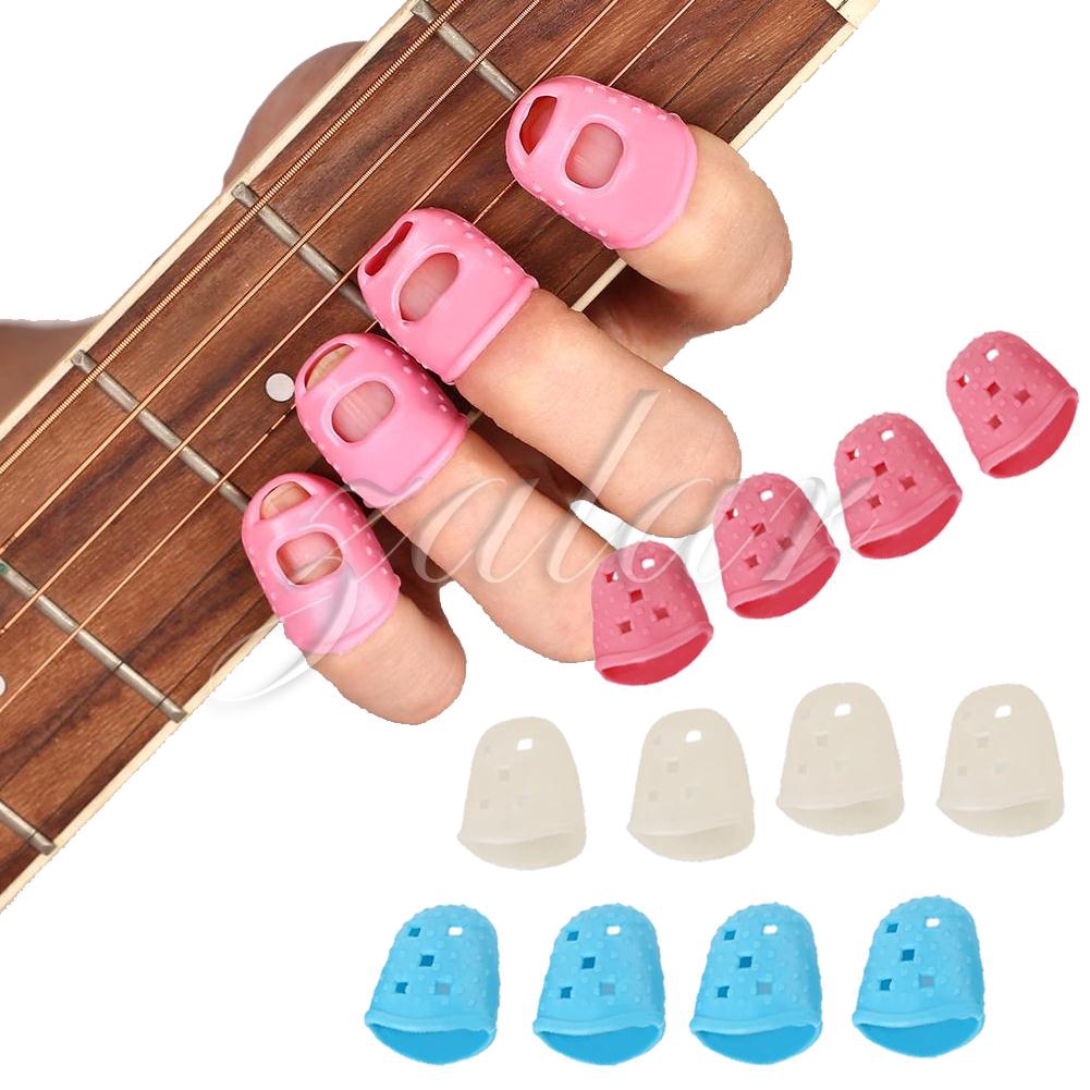 🔥🔥 Miếng silicone bọc đầu ngón tay khi chơi đàn guitar