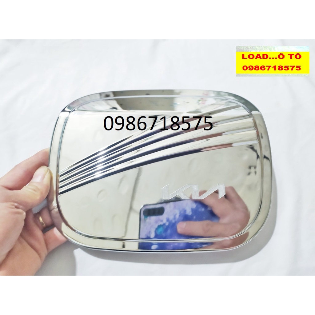 Sản Phẩm Ốp Nắp Bình Xăng Xe KIA K3 2021-2022, Cerato 2022 Nhựa ABS Mạ Crom Sáng Bóng