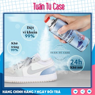 Chai xịt khử mùi hôi giày Nano Bạc bình xịt thơm khử mùi mồ hôi chân đến 99%