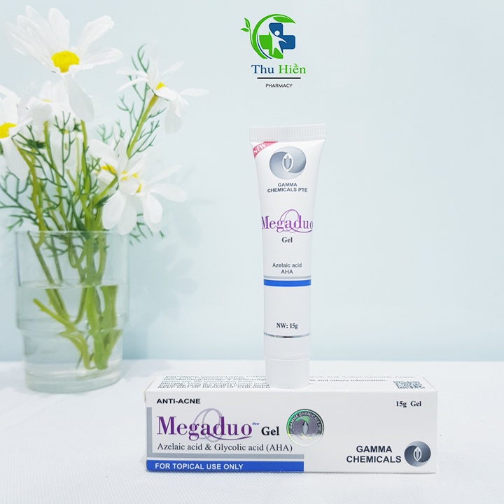 Megaduo bản Aha gel giảm mụn ẩn, trứng cá và thâm, dưỡng da