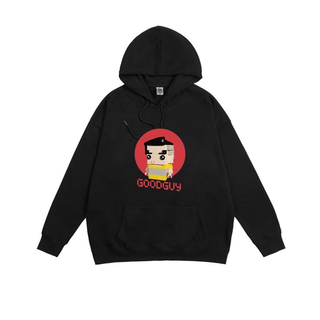Áo nỉ Hoodie unisex Good GUY Mascot 2021, rộng rãi, thể thao - GUY's Closet