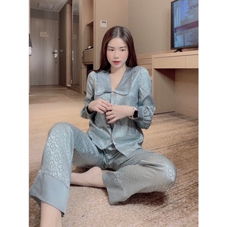 Bộ Gấm Vân Dài dài cổ bèo
