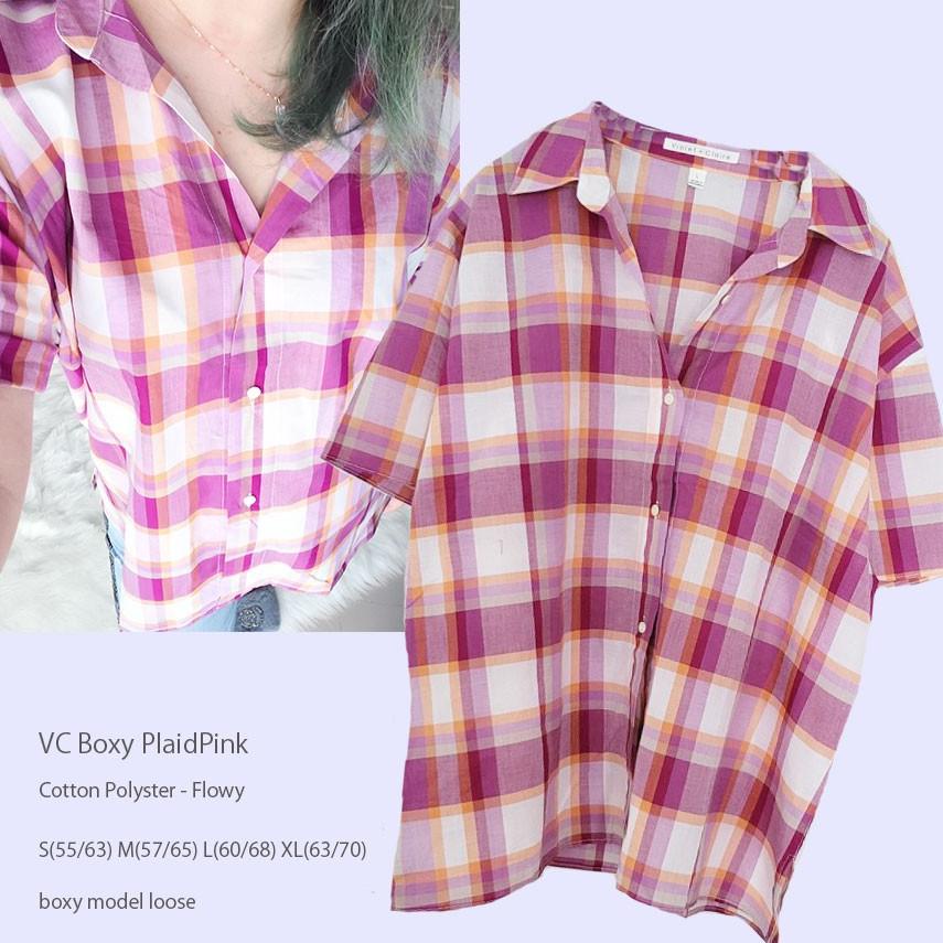 Ngôi Sao 11.11Áo Sơ Mi BOXY Cổ Điển & FOREVER21 Màu Tím