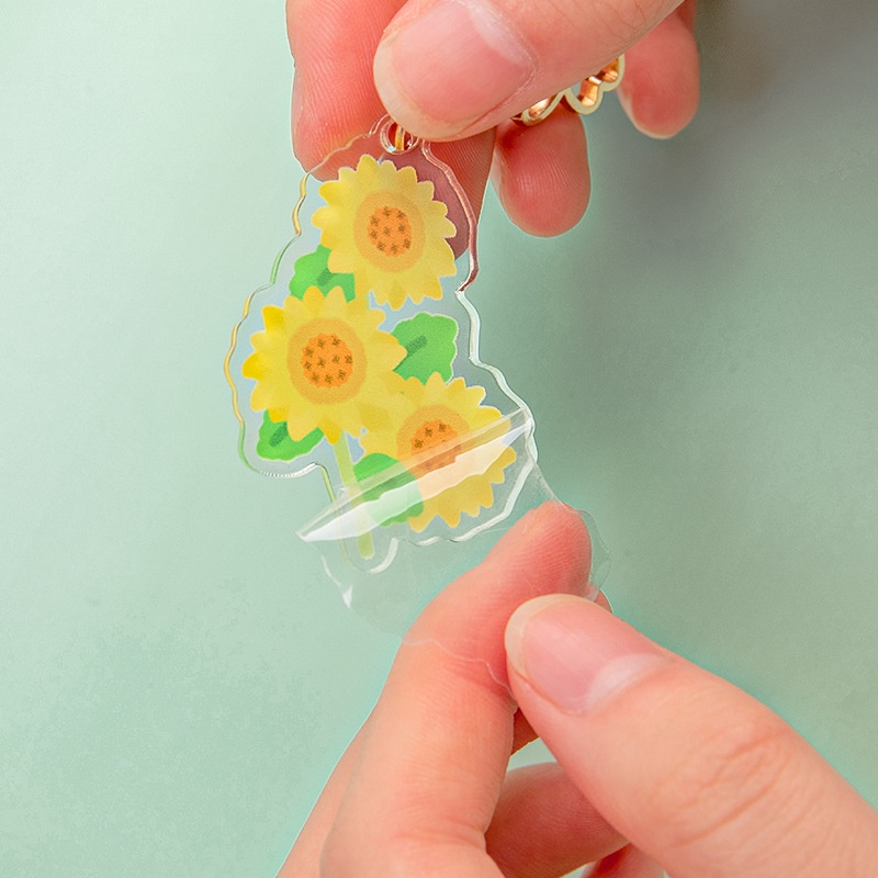 Móc Khóa Hình Bông Hoa Đơn Giản Sáng Tạo