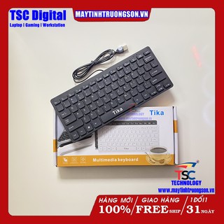 Bàn Phím Máy Tính MINI TIKA Có Dây USB