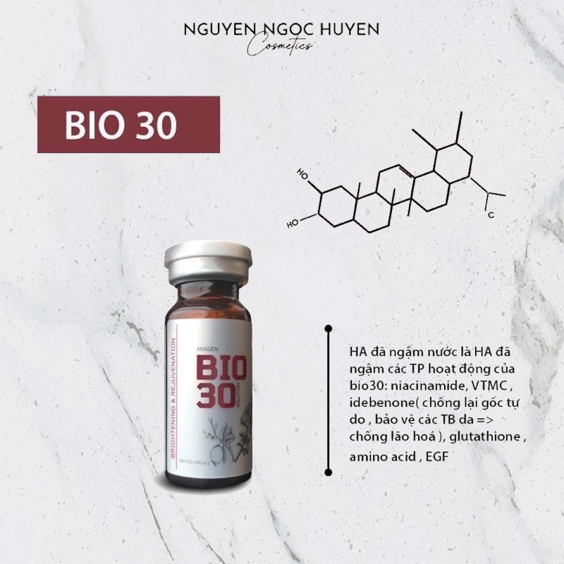 Serum BIO 30 Hỗ Trợ Dưỡng Trắng Da Toàn Diện 10ml