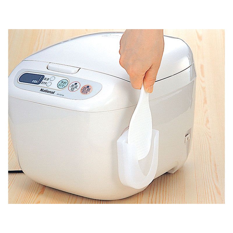 Muôi xới cơm kèm giá đựng
