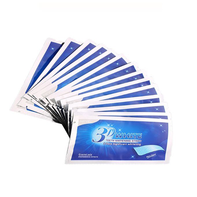 Miếng Dán Trắng Răng 3D White Teeth Whitening Strip