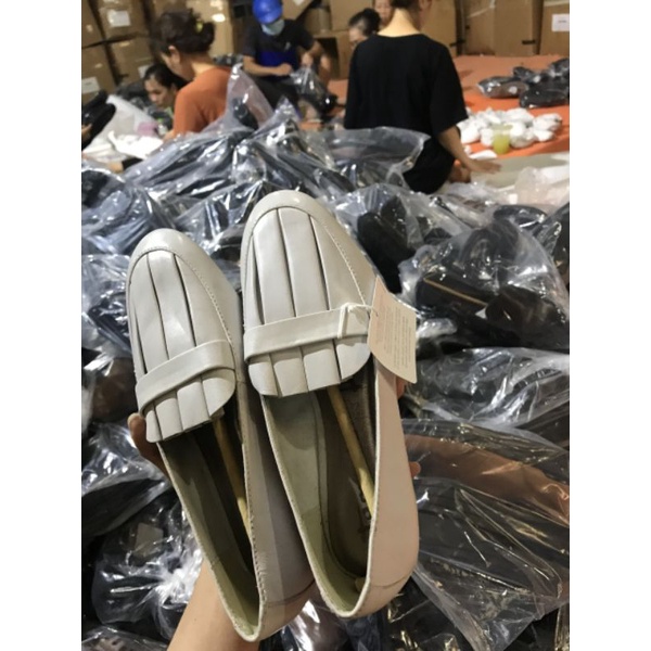 giày Moca xếp li xuất khẩu