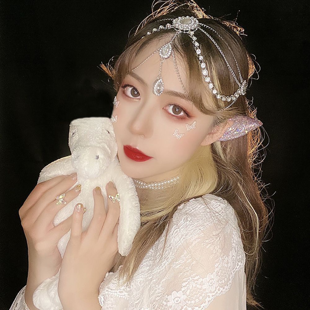 Chuỗi đeo đầu SKJK phong cách bohemian sang trọng cho nữ