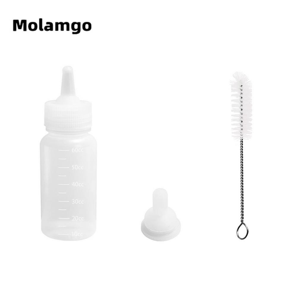 Bình Cho Thú Cưng Ăn Có Núm Ti Bằng Silicone Tiện Dụng