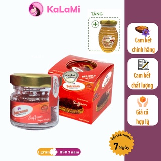 Nhụy Hoa Nghệ Tây Loại Cao Cấp I Saffron Bahraman Super Negin Chính Hãng Giúp Ngủ Ngon, Giảm Cân, Đẹp Da (tặng kèm Mật O