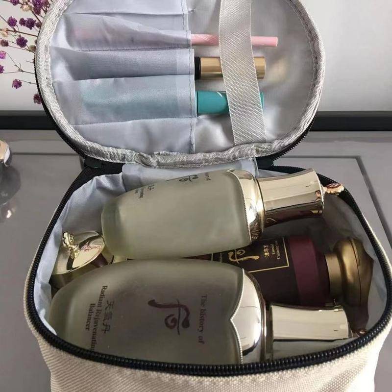 Túi đựng mỹ phẩm Xiaoxiang bằng canvas chăm sóc da khi đi du lịch