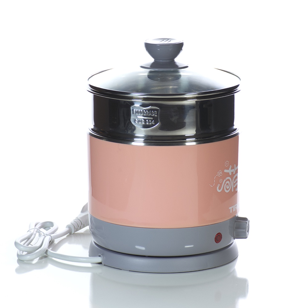 Nồi Điện Mini Tiross TS1366, 1.2L, Hàng Chính Hãng, Bảo Hành 12 Tháng