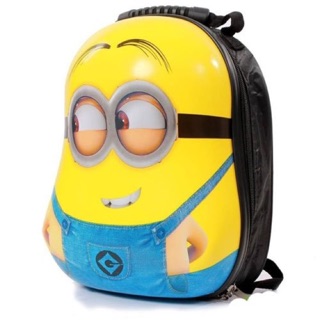 Ba lô hình Minion Balo trứng 3D cho bé mẫu giáo (Hình Minion)