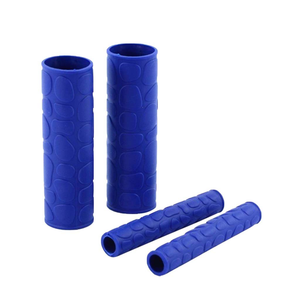 Vỏ Bọc Tay Lái Xe Máy Bằng Cao Su Silicone Mềm Chống Trượt Nhiều Màu Sắc