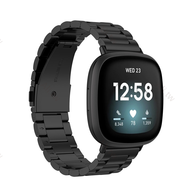 Dây Đeo Inox Thể Thao Cho Đồng Hồ Thông Minh Fitbit Versa 3