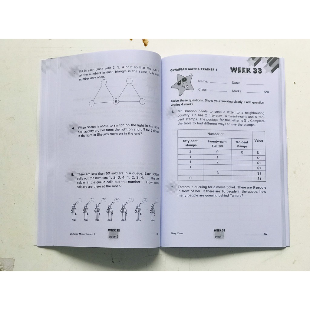 [Mã BMBAU50 giảm 7% đơn 99K] Sách Olympiad Maths Trainer 1, Toán lớp 1 - Á Châu Books ( 6 - 7 tuổi )