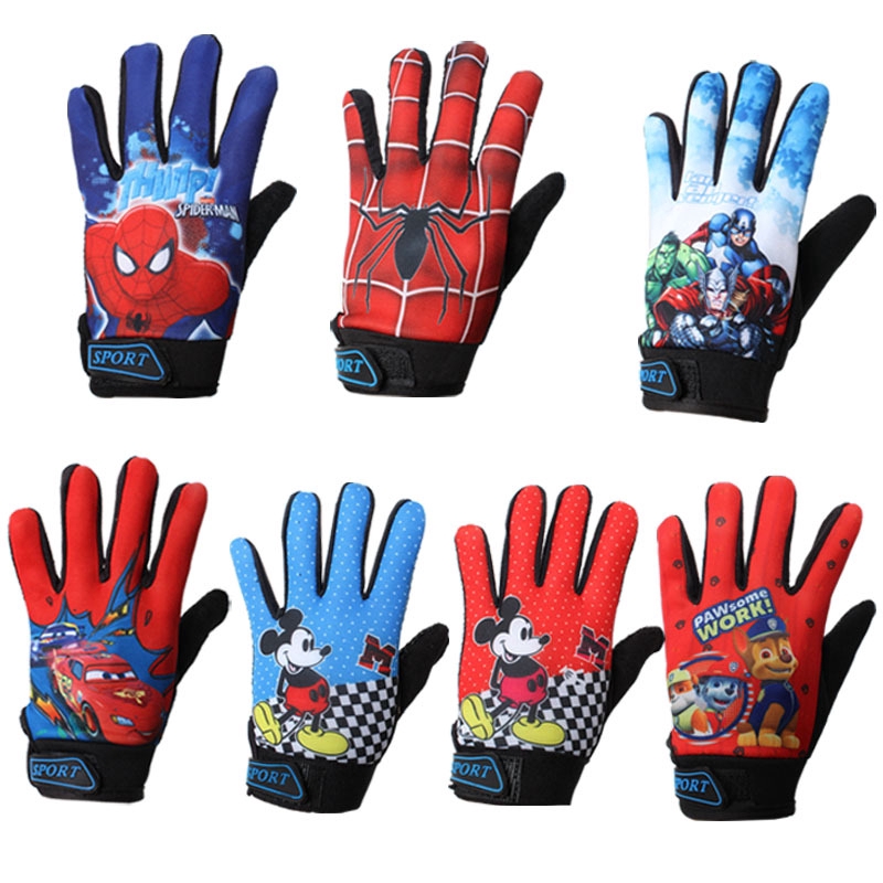 Toàn Bộ Găng Tay Thể Thao Bảo Vệ Ngón Chống Trượt Cho Bé 6-12 Tuổi