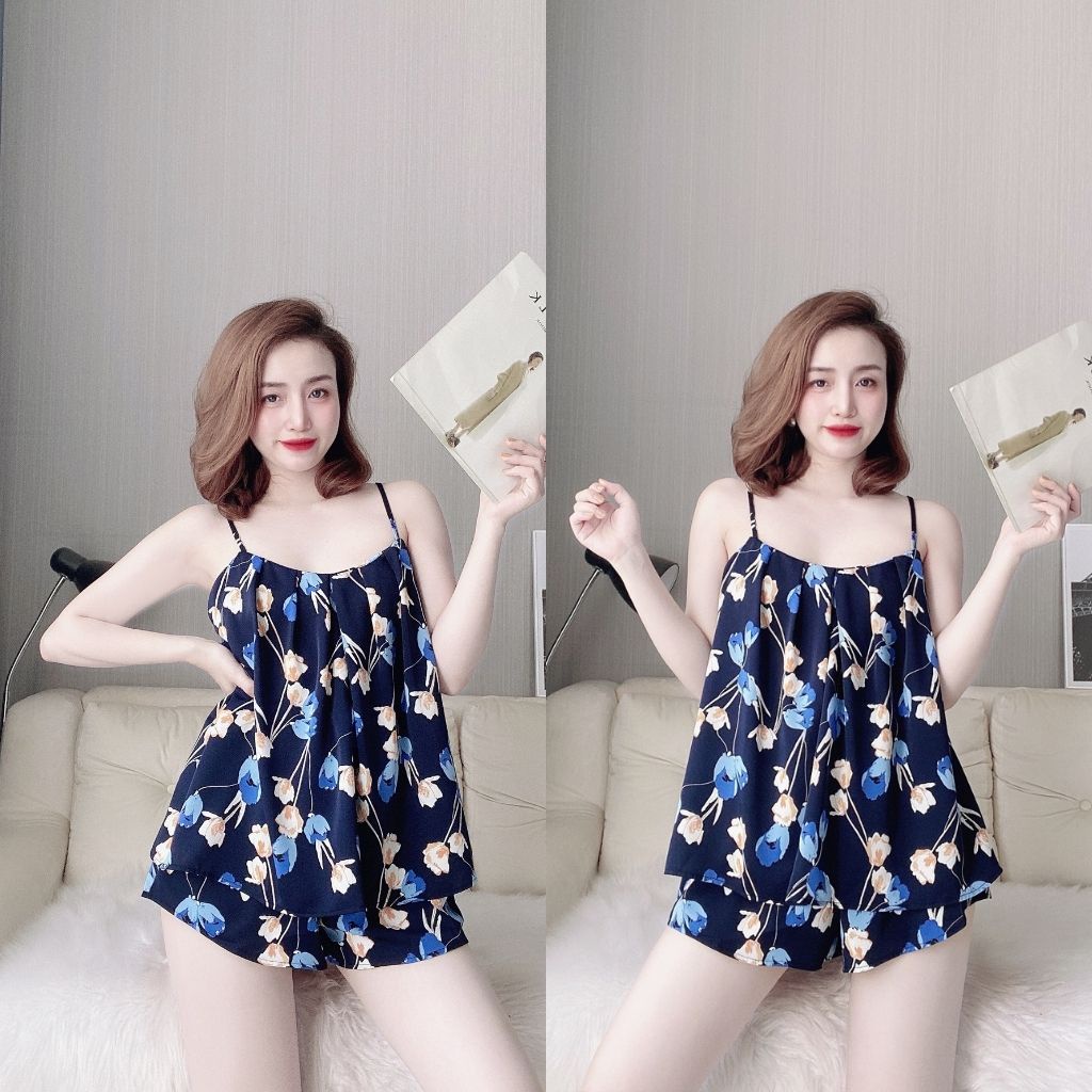 Đồ Ngủ Nữ BIGSIZE❣️FREE SHIP❣️ Đồ Ngủ Sexy lụa Mango cao cấp mềm mại xinh xắn < 70KG | BigBuy360 - bigbuy360.vn