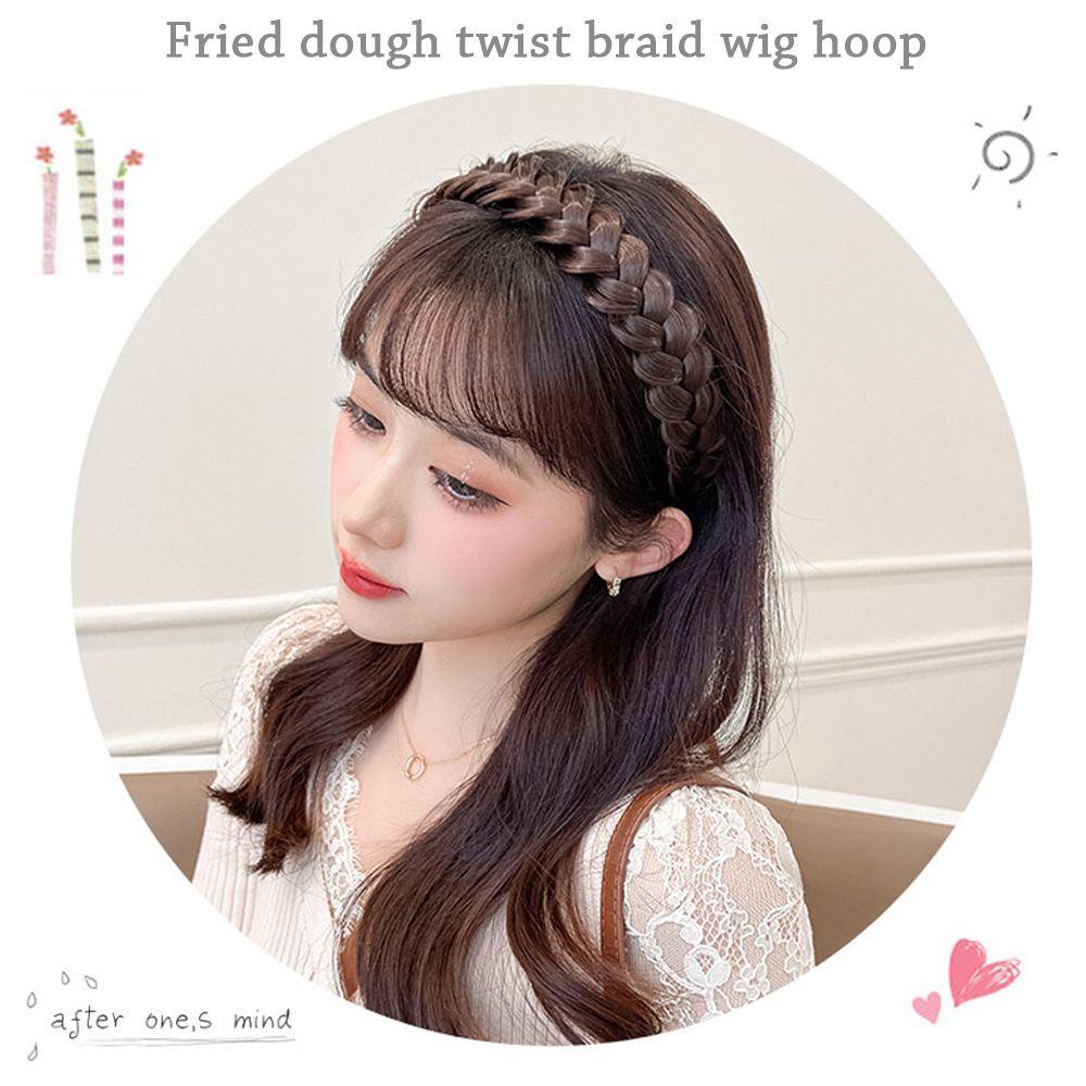 Băng Đô Cài Tóc Dạng Bện Phong Cách Cổ Điển