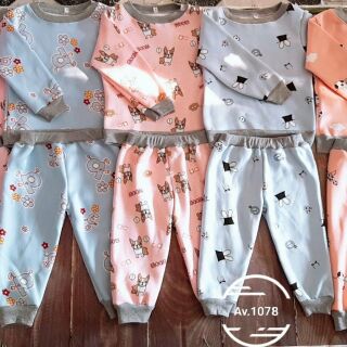 Set Bộ nỉ bông đủ màu cho bé