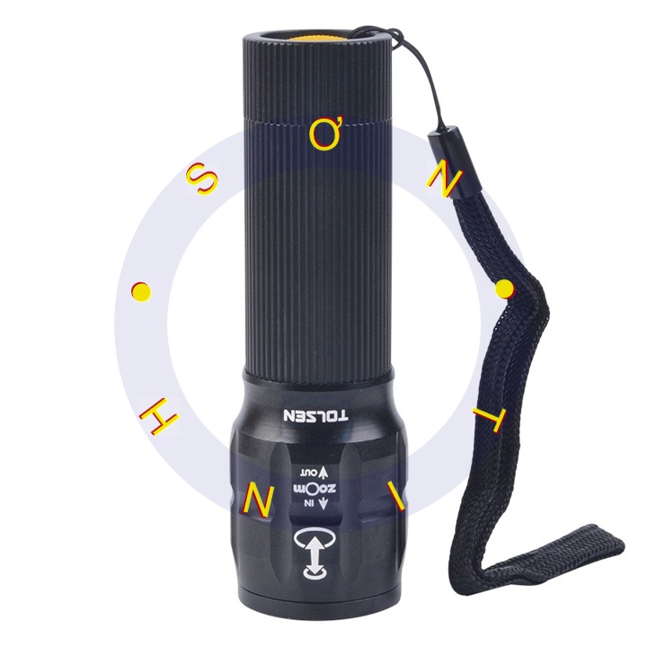 Đèn pin phóng to công nghiệp 1w, 3W Tolsen 60031, 60033