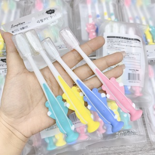 SÉT 4 BÀN CHẢI HÌNH THÚ CHO BÉ YÊU