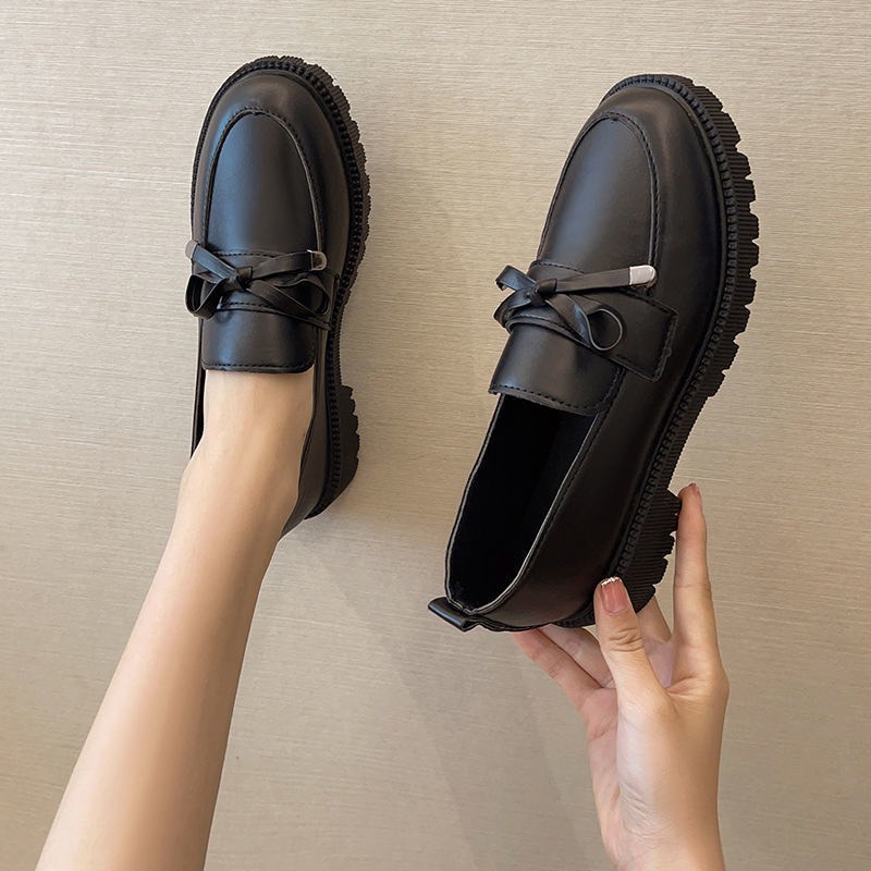 (S99) Giầy đốc nữ đế 4 phân (mã 216- loại nơ nhỏ) | BigBuy360 - bigbuy360.vn