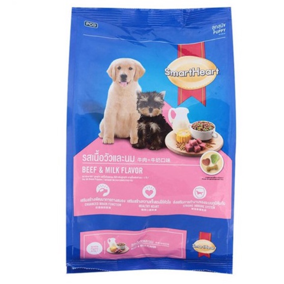 Thức Ăn Cho Chó Con Dưới 1 Tuổi Smartheart Puppy Túi 400gr