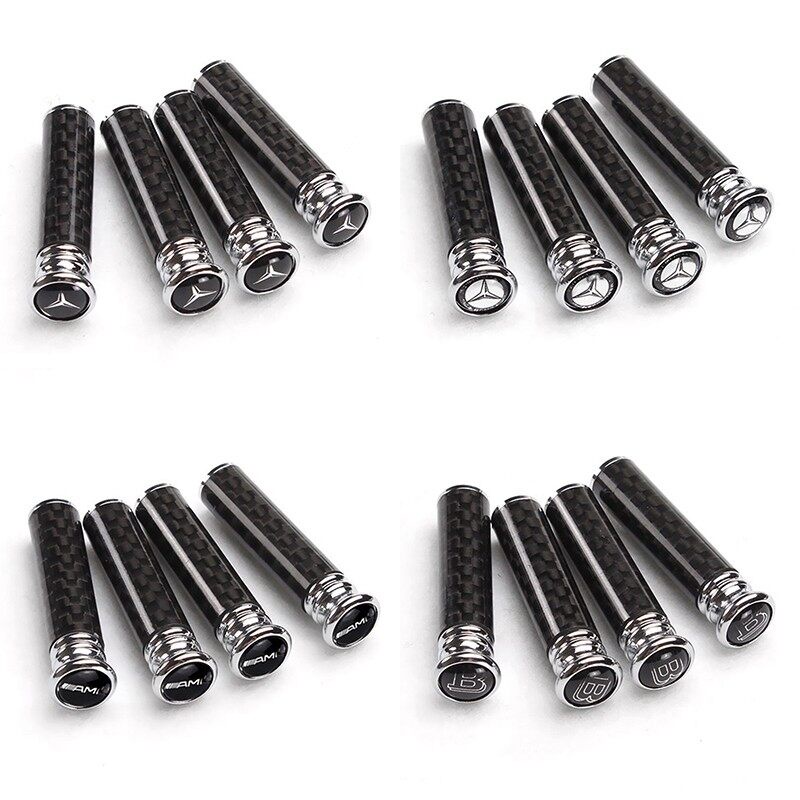 Bộ 4 Nắp Khóa Cửa Xe Hơi Mercedes Benz Brabus Lorinser AMG Apple Tree W203 W204 W124