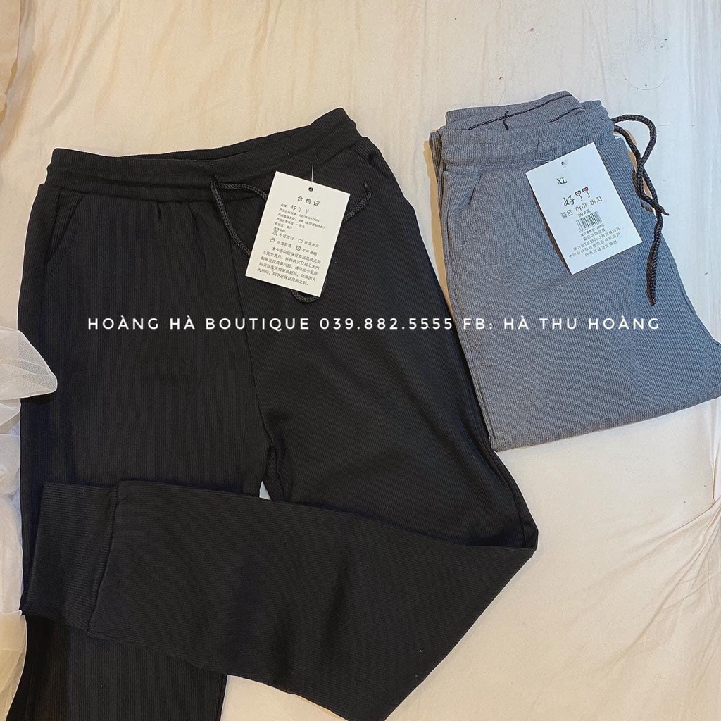 Quần Jogger len tăm chẩt đanh, gân nổi, lên dáng đẹp