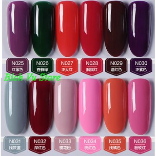 sét 6 chai sơn gel mini 6ml/1chai