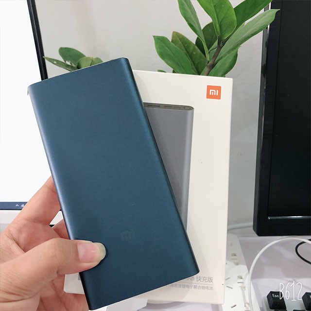 Pin Sạc dự phòng Xiaomi 10000mAh gen3 PLM13ZM bản sạc nhanh 2020 Cổng Micro-USB/ USB-C