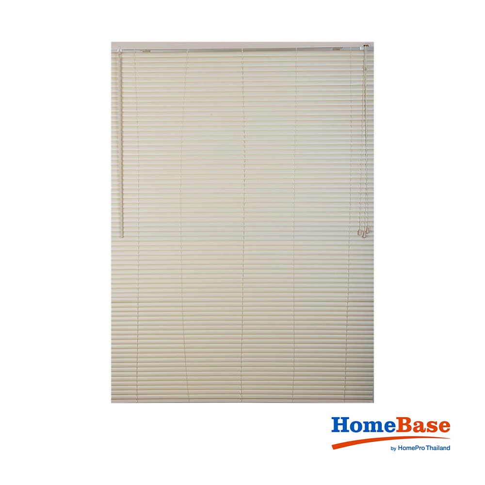 HomeBase HLS Rèm cửa màn cửa kéo nhựa Vinyl Thái Lan 120x160cm màu kem