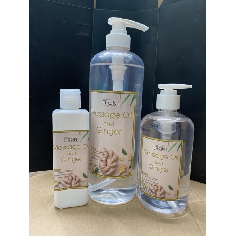 Dầu Massage body Tinh Gừng 100% tự nhiên (500ml, 1000ml)